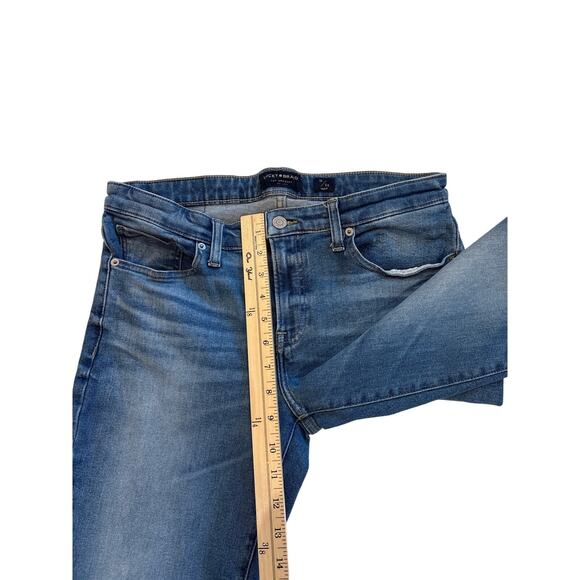 Lucky Brand Jeans Womens Size 10/30 Blue Ankle Mid Rise Straight Sweet Stretch - Picture 8 of 10